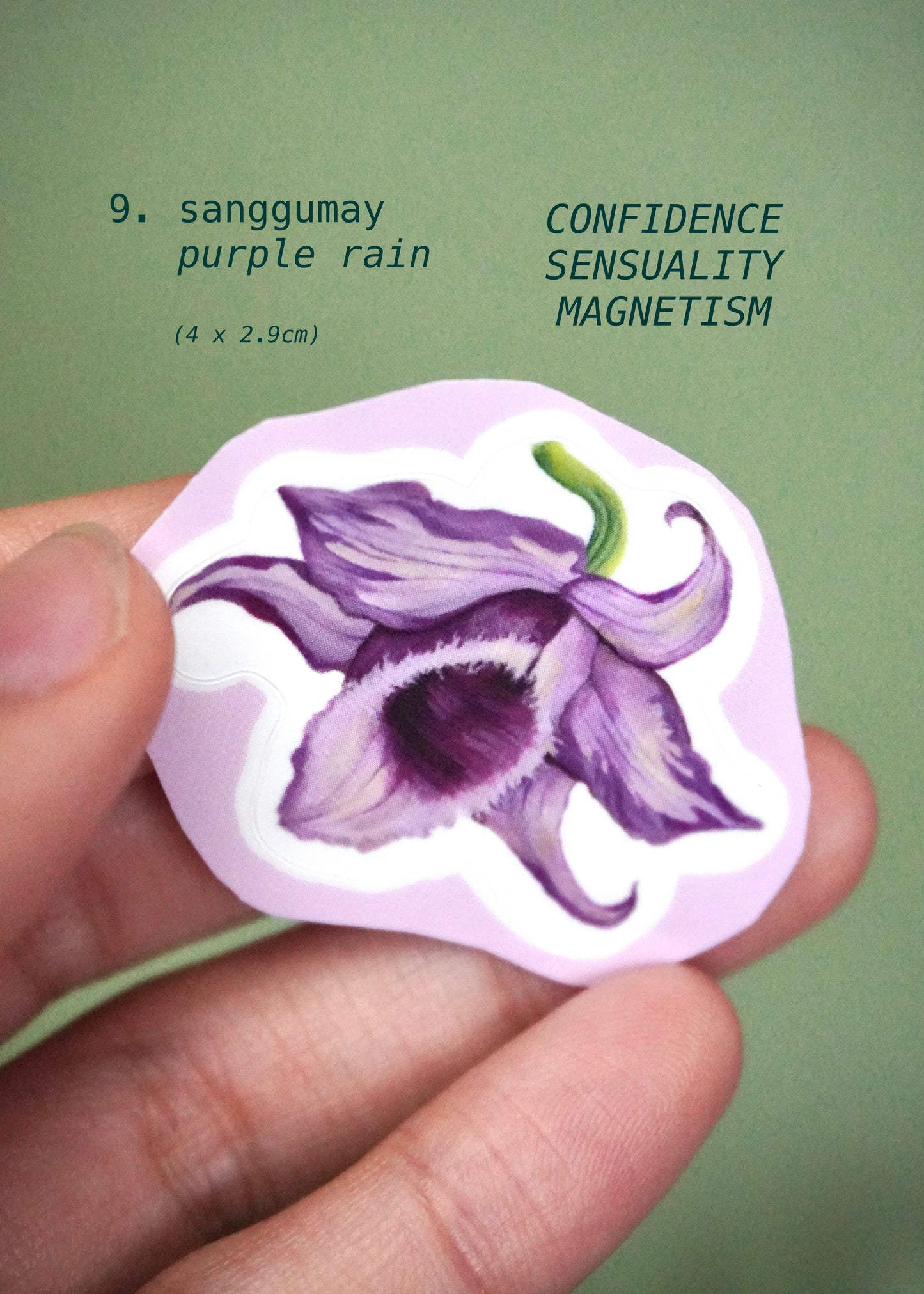 “Mga Bulalak sa Pilipinas,” Mini Stickers