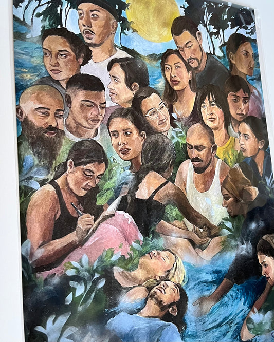 “Fourth Wave” A4 Print