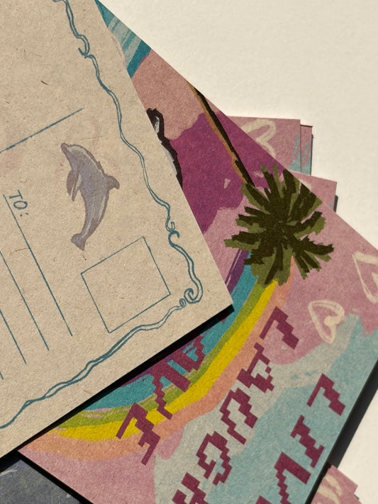 A5 Postcard “Live, Laugh, Love”