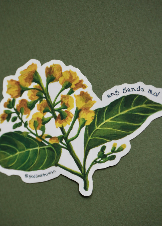 “Ang ganda mo!” Sticker (Narra)