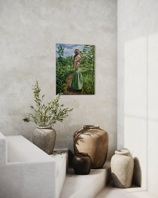 “Babaylan,” Original Oil Painting
