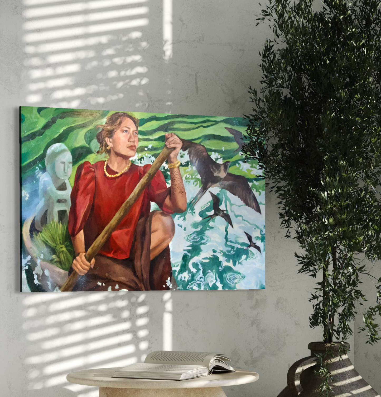 “A Heroine’s Journey: Rebirth” Original Painting
