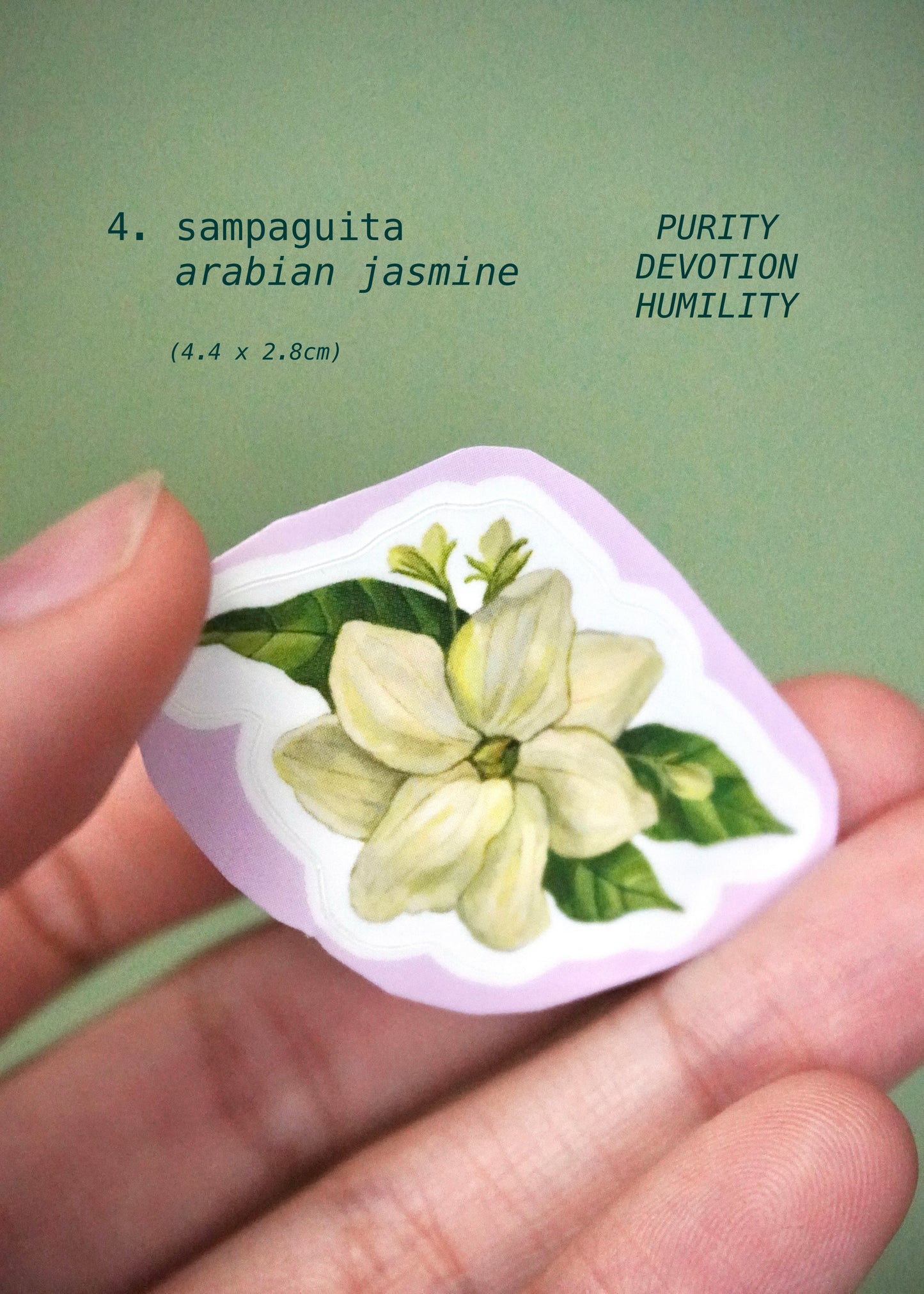“Mga Bulalak sa Pilipinas,” Mini Stickers