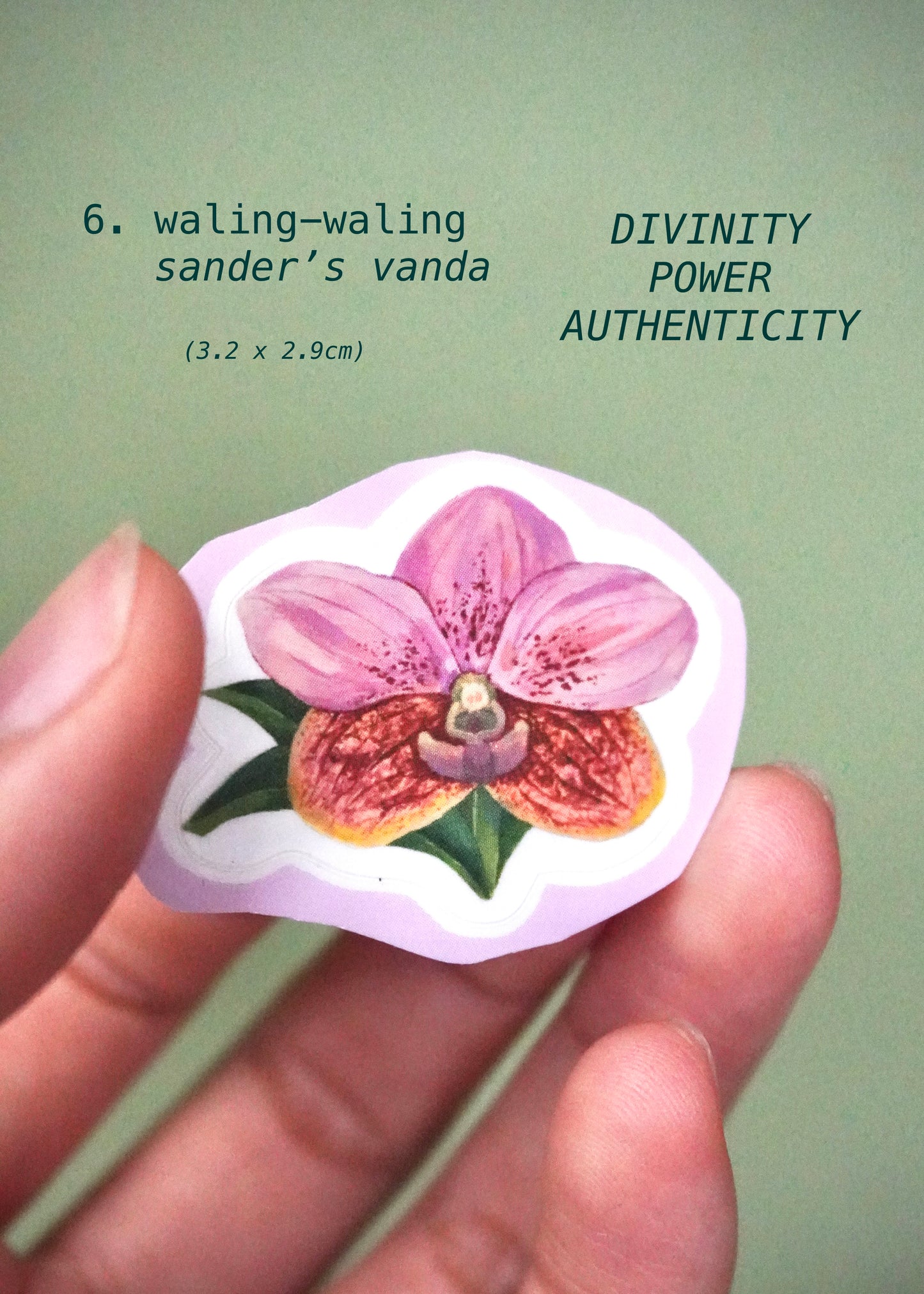 “Mga Bulalak sa Pilipinas,” Mini Stickers