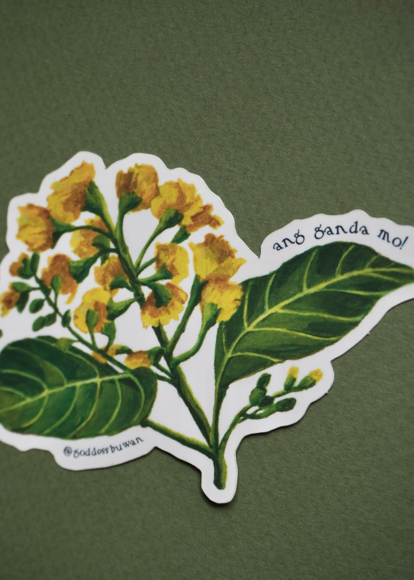 “Ang ganda mo!” Sticker (Narra)