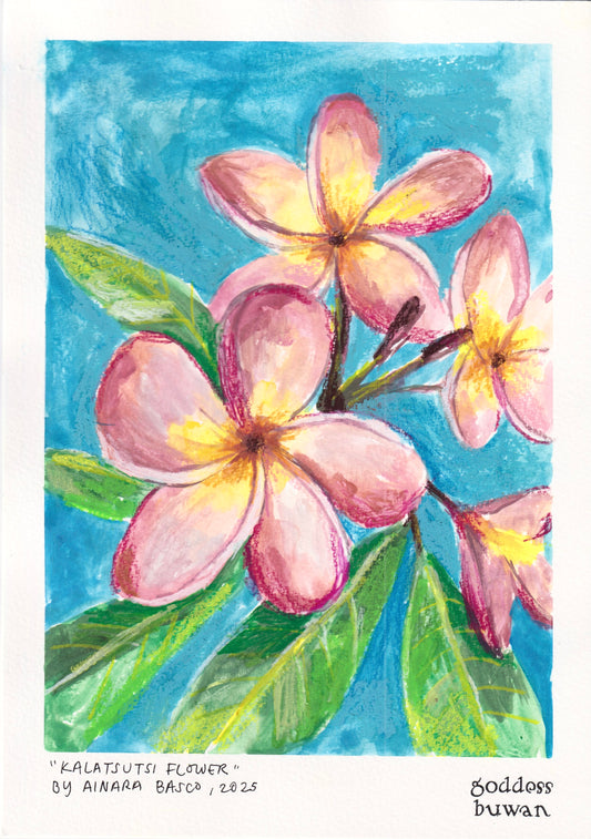 “Kalatsutsi Flower,” Original Painting
