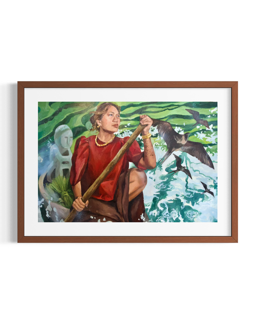 “A Heroine’s Journey: Rebirth” A4 Print