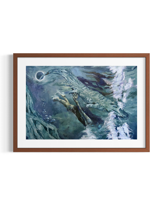 “A Heroine’s Journey: Descent” A4 Print