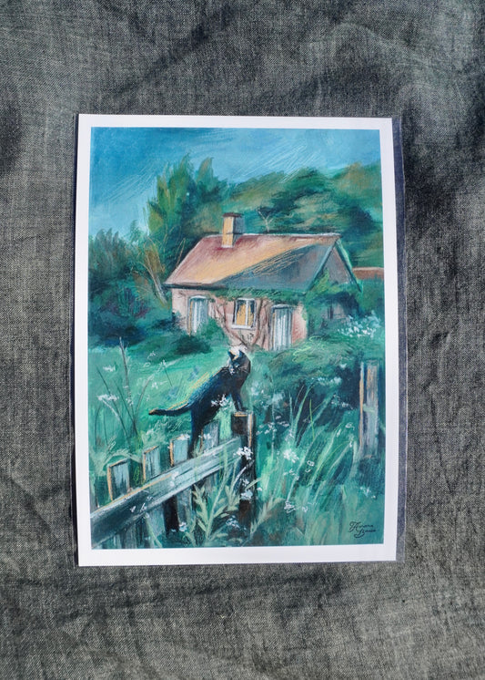 “Meow” A5 Print