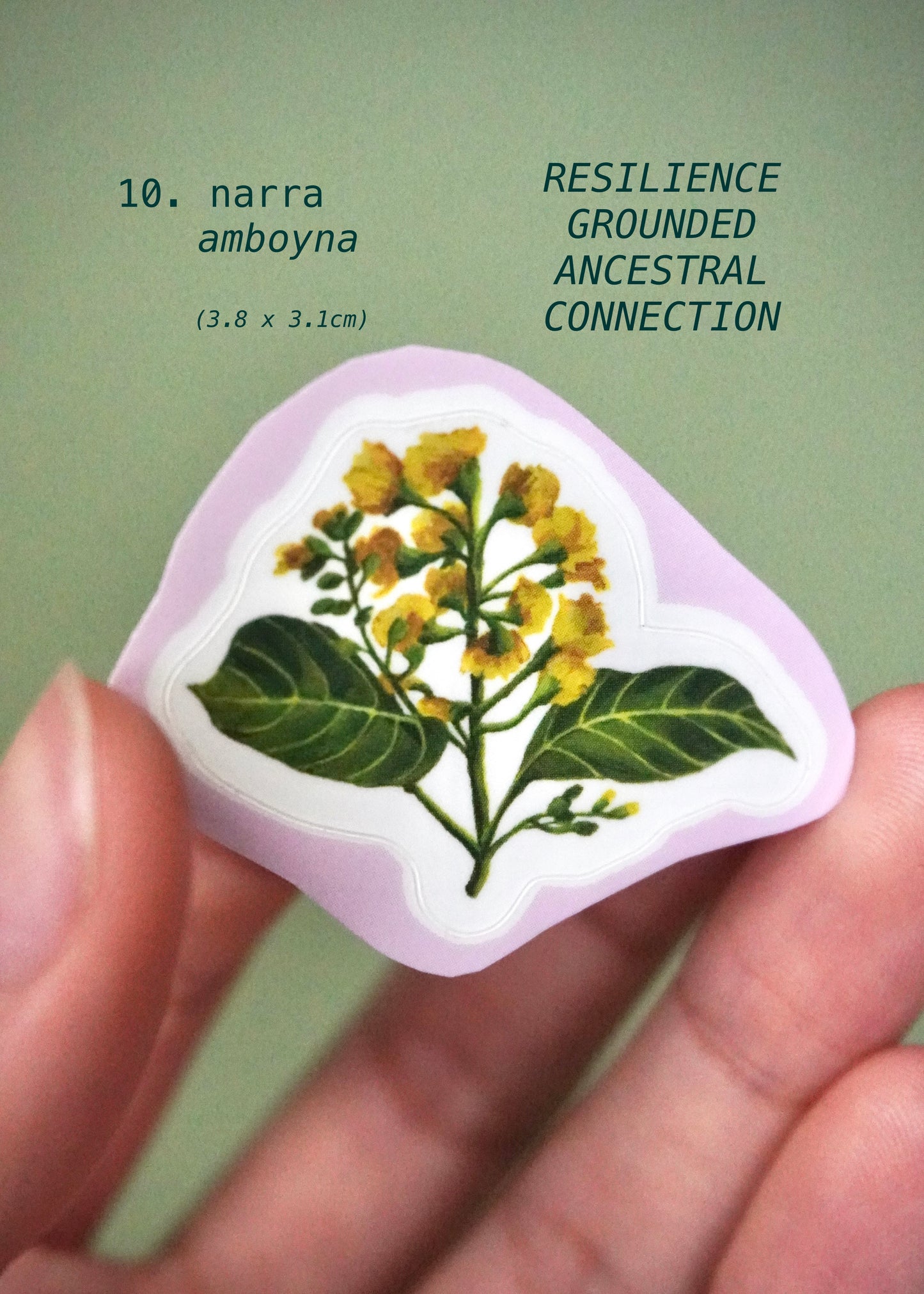 “Mga Bulalak sa Pilipinas,” Mini Stickers
