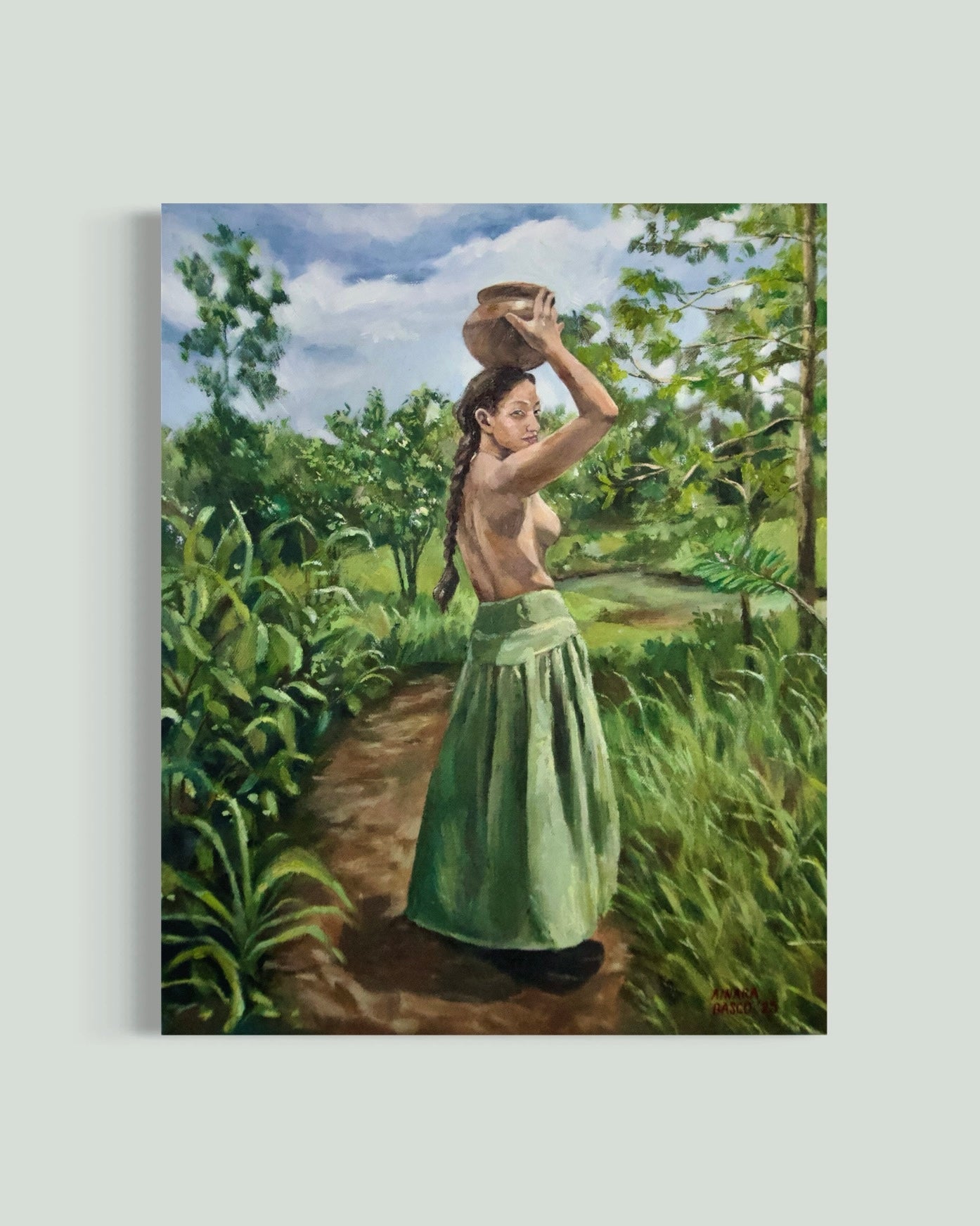 “Babaylan,” Original Oil Painting