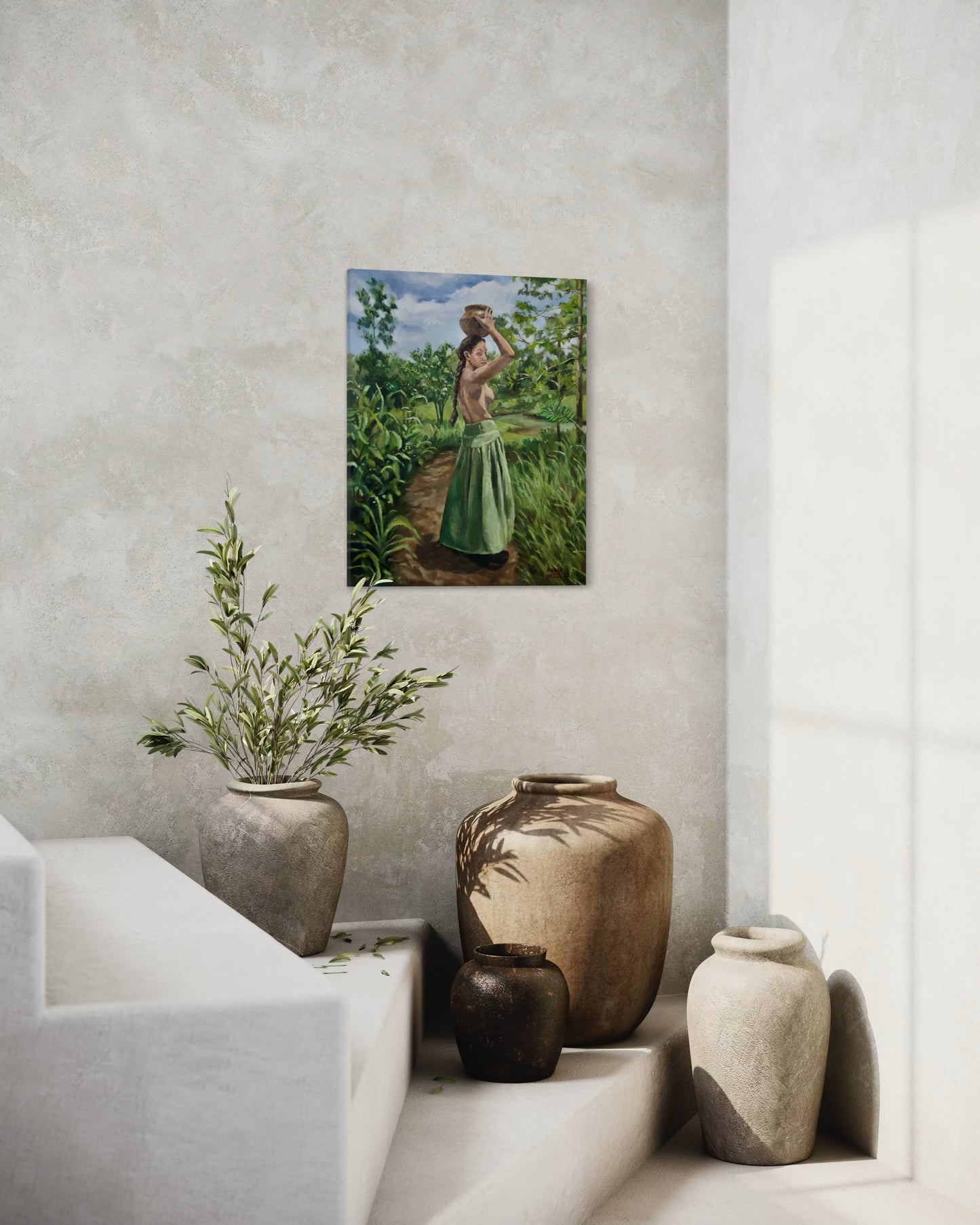 “Babaylan,” Original Oil Painting