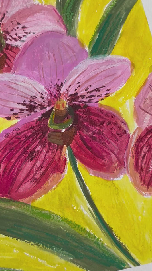 “Waling Waling,” Original Painting
