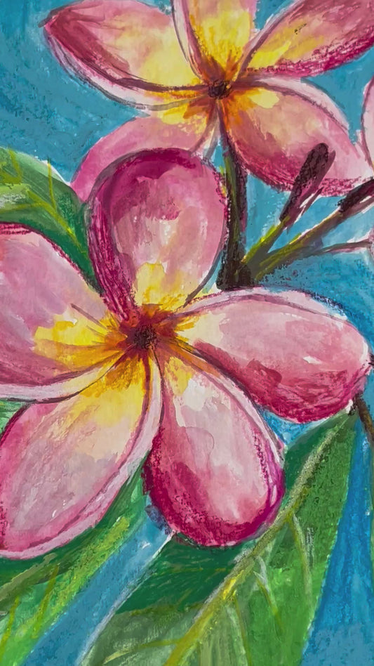“Kalatsutsi Flower,” Original Painting