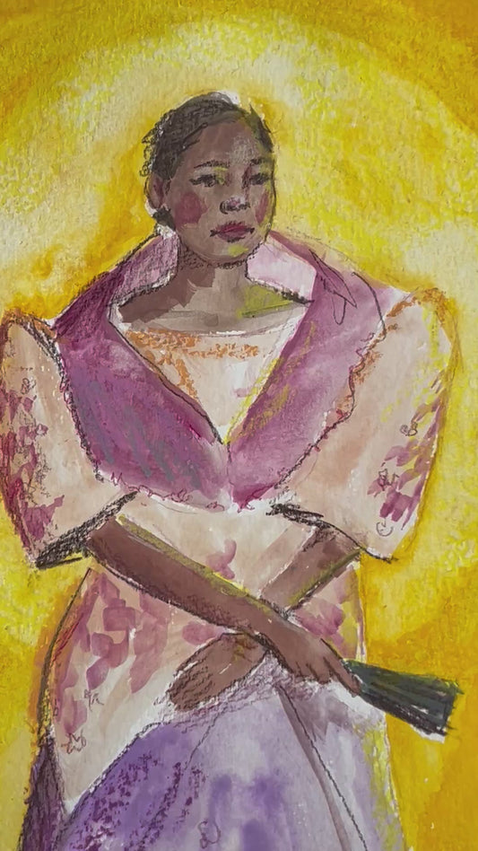 “Filipiniana,” Original Painting
