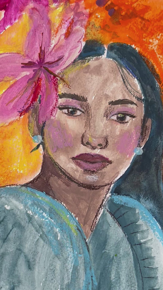 “Miss Philippines,” Original Painting